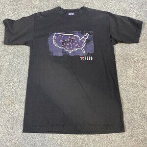 Ringling Brothers T-shirt M Black Double Sided Made in USA Official